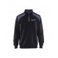 Hacar Sweatshirt Bi-Colour met halve rits incl. logo HACAR
